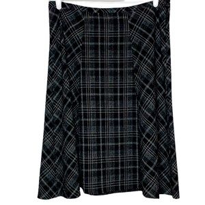 Dorin Frankfurt Plaid Skirt